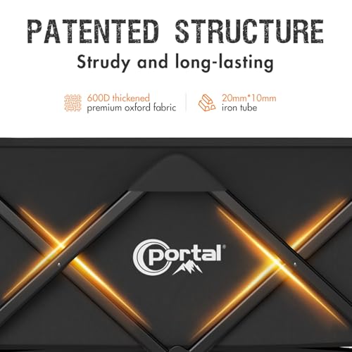 Image of Portal 300L Large Wagons Carts Foldable with Tailgate, 550LB Heavy-Duty Collapsible Beach Wagon with All-Terrain Wheels, Oversized Folding Wagon for Camping, Sports, and Pets | Large Heavy-Duty Collapsible Beach Wagon with All-Terrain Wheels, Oversized Folding Wagon for Camping, Sports and Pets