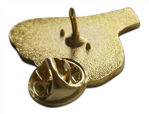 Image of Novel Merk Vegetable - Eggplant, Tomato, & Other Lapel Pin, Hat Pin & Tie Tack Set - Clutch Back