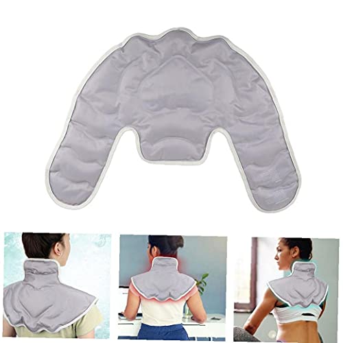 Schouderijs pack, groot herbruikbaar nek koud pakket, rugpijn verlichting warm koud comprimeren therapie optimale… - Image 3