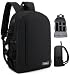 Cwatcun Kamerarucksack Wasserbeständig Fotorucksack Professioneller Kameratasche für spiegellose SLR DSLR, kompatibel für Sony Canon Nikon Kamera und Objektivstativ Zubehör (2.0 klein, Schwarz)