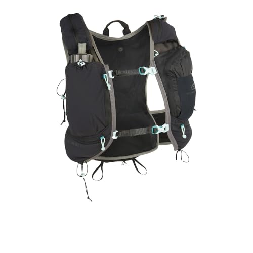 Ultimate Direction Adventure Vesta Women’s Hydration and Endurance Running Vest, 2L Hydration Bladder Compatible, Upgraded Fit and Finishes, Trekking Pole Loops, GPS Pocket, 2023 (Onyx, Medium)