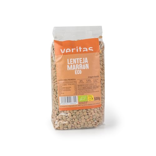 Veritas Lentejas Marrones 500g ecológicas