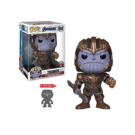 Funko Pop! Figure Marvel Avengers Endgame Thanos 25 Cm - Figura de Vinilo Coleccionable - Idea de Regalo- Mercancia Oficial - Juguetes para Niños y Adultos - Movies Fans