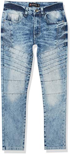 Southpole Boys' Comfortable Stretch Denim Pants in Multiple Designs