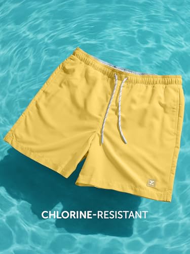Image of XYXX Intellidri Aqua Swim Shorts for Men with Side Pockets and Drawstring