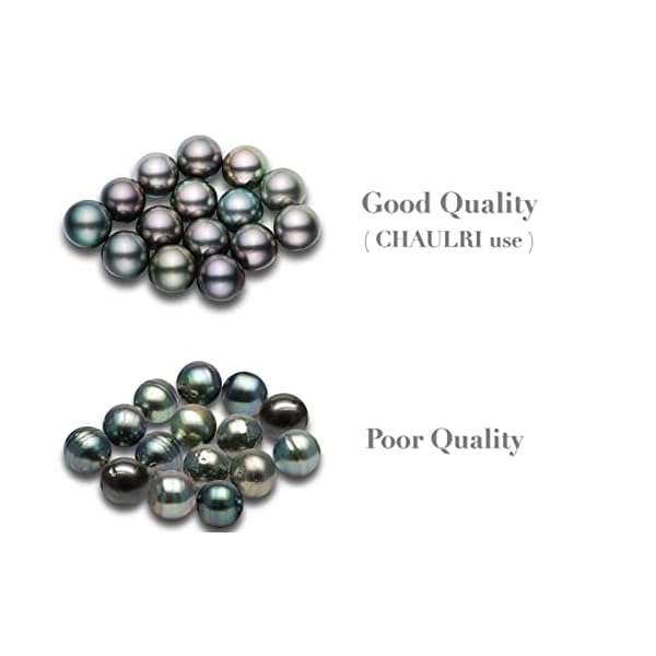 Infinity Earrings AAA Top Grade Genuine Tahitian Black Pearl 8-9mm 18K Gold Plated 925 Sterling Silver – Birthday Anniversary Jewelry Gifts for Women (18K White Gold) - Image 7