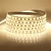 Produktbild YAOBLUESEA 2M LED Streifen 230V LED Lichtband Licht Schlauch Streifen Warm Wasserdicht Schmuck Schlauch Warmweiß 5050 SMD IP65 für Hausbeleuchtung Dekoration Bar