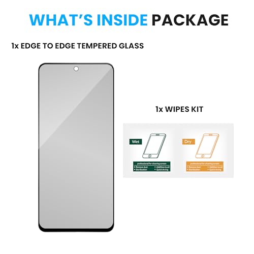 Image of FIRST MART Military-Grade Matte Tempered Glass for Motorola G37 Power and Moto G37-9H Screen Protector, Anti-Glare Protection, Scratch-Resistant, Bubble-Free (1 Pack)