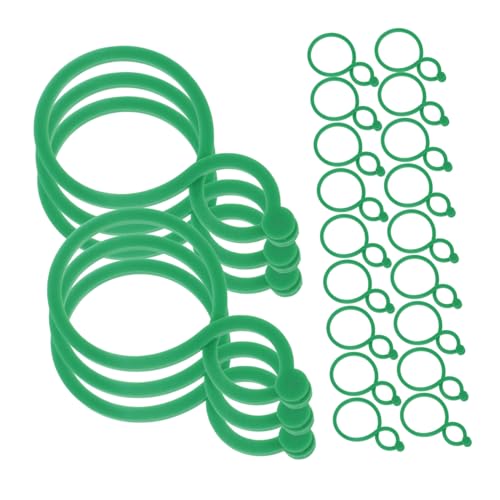 BESPORTBLE 100 Pinzas para Plántulas De Invernadero Pinzas De Fijación para Plantas Pinzas para Tallos Pinzas De Soporte para Plantas Pinzas para Enredaderas De Jardín Estacas para