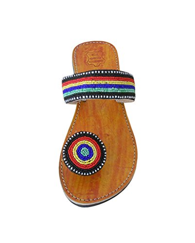 Pantoufles indien cuir de qualité supérieure avec broderies faites main