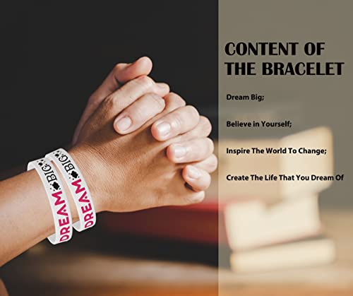 BQL-12-Pack-Inspirational-Wristbands-with-Positive-Messages-White-Silicone-Inspirational-Quote-Bracelets-Unisex-Gifts-for-Gymnastics-Cheerleading-Party-Favors-Women-Girl