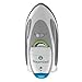 SteamFast SF-750 Mini Steam Iron with Dual Voltage, Travel Bag, Rapid Heating, 1000 Watts, Handheld, White