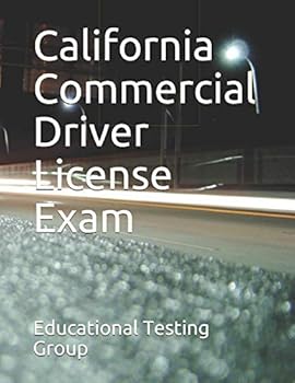 Paperback California Commercial Driver License Exam Book