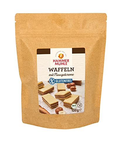 Hammermühle organic Bio Nougatcreme Waffeln gf (1 x 100 gr) Cover