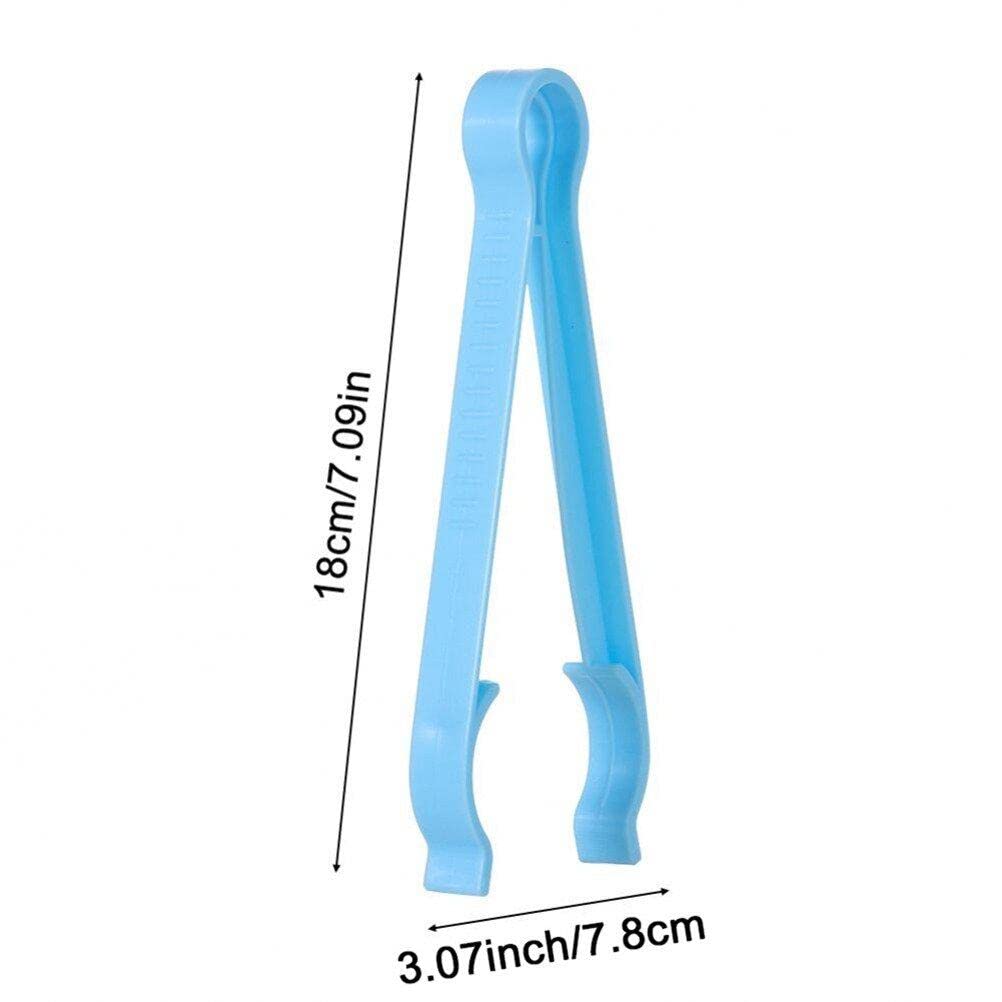 Pinze 2 Pezzi Pinze per Bambini Infantile per Alimentazione per Bambini Morsetto Clip per Biberon per Alimentazione di Latte Morsetto Clip di Ciuccio Anti -Slip