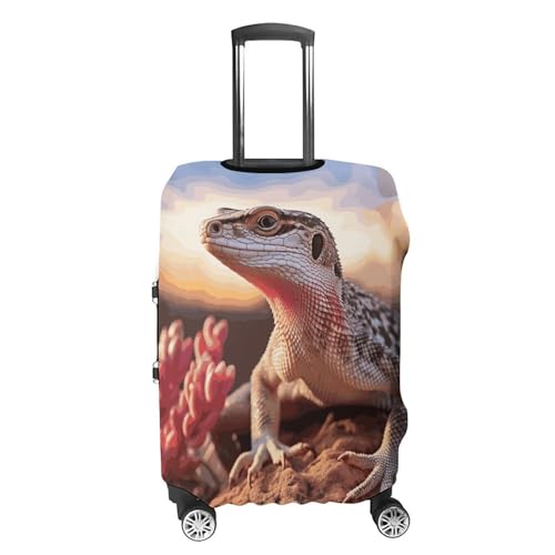 Travel Luggage Protector Cover Waterproof Wheeled Travel White Lizard Suitcase Covers Case For 19-32 Inch Luggage4