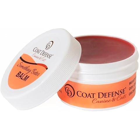COAT DEFENSE Something Better Balm | Made in USA | Dog Nose Balm & Dog Paw Balm | Healing and Deeply Moisturizing Nose and Paw Balm Dogs Lick Safe - Paw Soother for Dogs & Dog Skin Soother (1.5 OZ) Cover