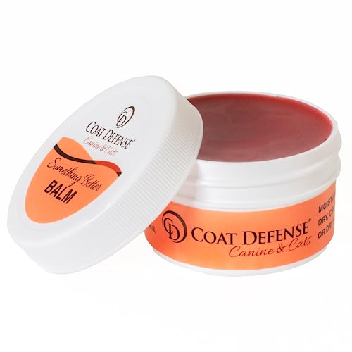 COAT DEFENSE Something Better Balm | Made in USA | Dog Nose Balm & Dog Paw Balm | Healing and Deeply Moisturizing Nose and Paw Balm Dogs Lick Safe – Paw Soother for Dogs & Dog Skin Soother (1.5 OZ) COAT DEFENSE Something Better Balm | Made in USA | Dog Nose Balm & Dog Paw Balm | Healing and Deeply Moisturizing Nose and Paw Balm Dogs Lick Safe – Paw Soother for Dogs & Dog Skin Soother (1.5 OZ)