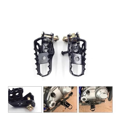 Repose-Pieds de Moto Pédale Gauche Droite Ressort pour Yamaha TTR WR XT YZ