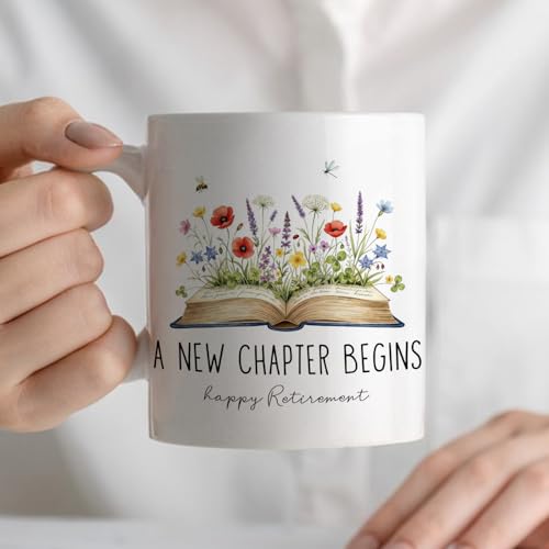Taza de cerámica para jubilación para mujeres 11 oz miniatura 5