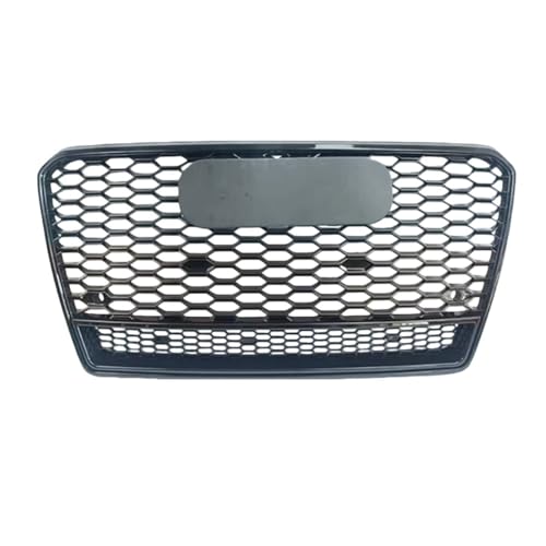 Calandre moulage capot en nid d'abeille noire ABS au design RS7 épuré