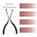 Electrical Disconnect Pliers 4 PCS Kit - Car Terminal Pin Removal Tool Kit, Connector Removal & Wire Harness Extractor with Storage Pouch (4)