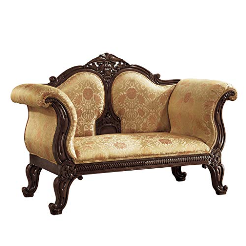 Design Toscano Abbotsford House Victorian Sofa, cherry