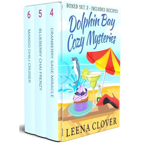 Dolphin Bay Cozy Mysteries Boxed Set 2 (Books 4-6) by Leena Clover episode artwork