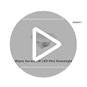 Image of Wipro Garnet 3W Led Mini Downlight for Home & Cabinet| Blue|Compact Design with 120 Beam Angle|Recessed Down Light for False Ceiling|Cutout-2.3 Inch|Pack of 2