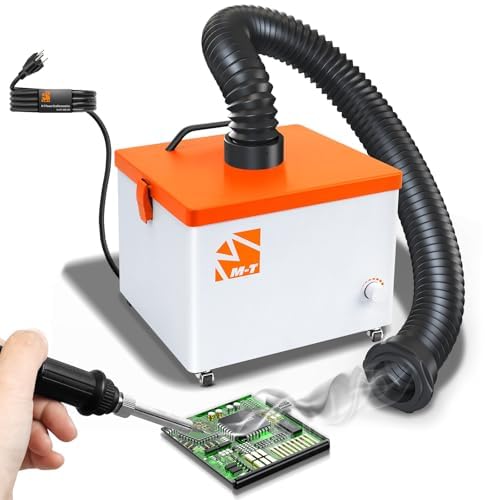 Extracteur de fumée à souder M-T 243 m³/h à 3 vitesses pour gravure laser et DTF