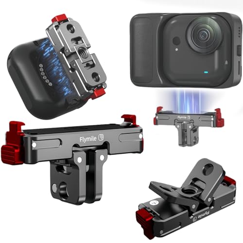 Soporte magnético Insta360 GO Ultra con anclaje rápido anticaídas para vídeos estables