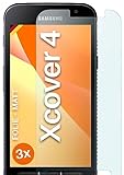 MATTER BILDSCHIRMSCHUTZ: Mit der besonderen Oberflächenstruktur der Handyfolie wird das Samsung Xcover 4 vor störenden Reflektionen geschützt, die Sicht wird dadurch aber nicht eingeschränkt