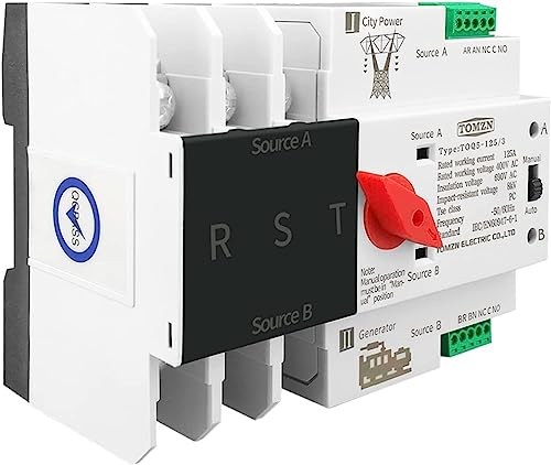 Commutateur de transfert automatique 3 Phase 100A à double puissance robuste - 2