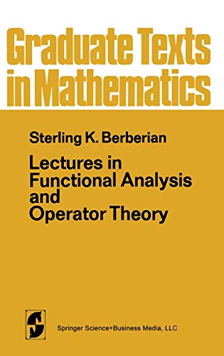 Lectures in Functional Analysis & Operator Theory view 2
