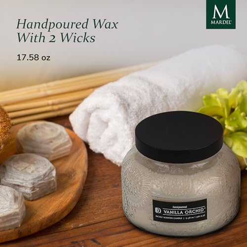 Mardel Vanilla Orchid Embossed Candle Jar  thumb #5