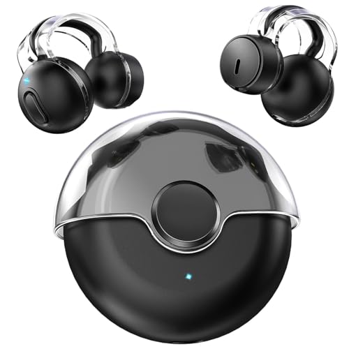 -audifonos-y-bocinas, Electronics Auriculares abiertos con clip de oído, Auriculares de Conducción Ósea con Clip de Oreja, IPX7 impermeable, Reducción de ruido, Micrófonos incorporados,...