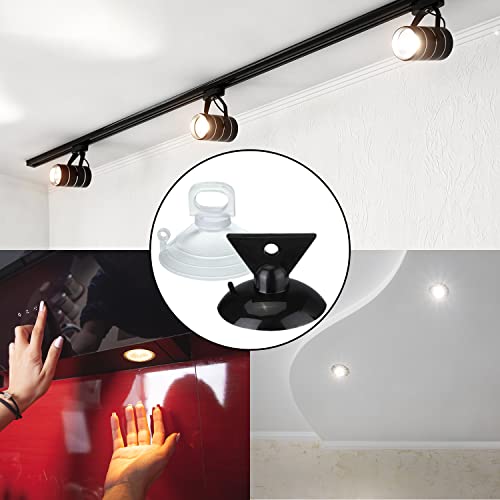 Light Bulb Changer Suction Cup Light Bulb Removal Tool 2 Size Bulb Remover MR16 GU10 Lamp Changer Head for Halogen Mini Track Lights and Range Hood(6PCS)