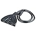 Produktbild Newin Star 3 Port HDMI Switch 3 x 1 Splitter mit flexiblem Kabel unterstützt Full HD 1080P 3D 4K Schwarz Spieler