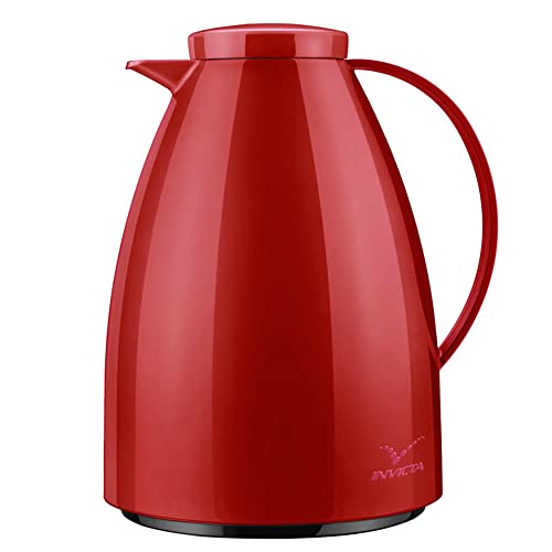 Bule Viena 750ml Vermelho Velvet Invicta