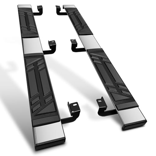 Estribos de acero inoxidable 6.5" para Ford Explorer 2020-2025 miniatura 2