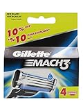 recambios match 3 Higiene personal Mach3 Clasica Recambio 4 Unidades 4 Uds.