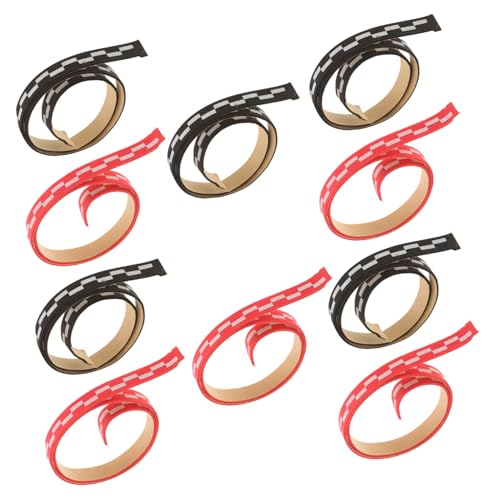 Yardwe 10Pcs Racket Edge Protectors Collision Racket Guard Tape for Table Tennis Easy to Apply Protective Racket Tape Suitable for All Skill Levels