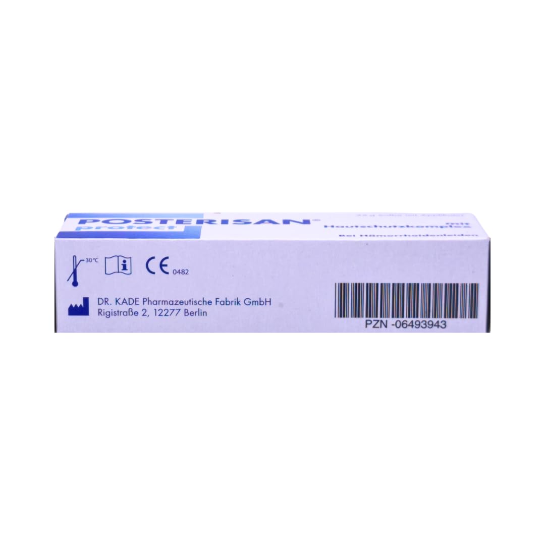 Posterisan protect Salbe mit Applikator 25 g I Rektalsalbe mit Hautschutzkomplex I zur Linderung von Hämorrhoiden-Beschwerden I Spar-Set plus Pharma Perle give-away (Posterisan protect 3x 25 g)
