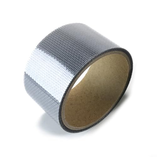 Nastro a rete per riparazioni, 2 x 78 cm, in fibra di vetro, impermeabile, per finestre, finestre, porte, tende e coperture per piscine