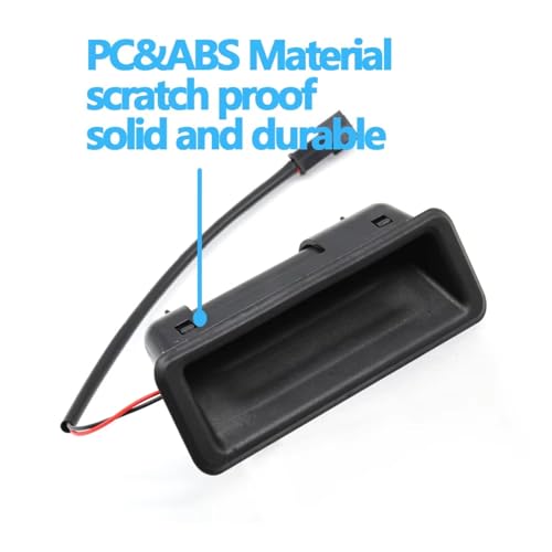 Poignée hayon coffre compatible BMW Série 5 étanche et robuste pour modèles E39 E60 E61
