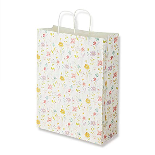 ヘイコー 手提げ紙袋 25CB KA フラワーアラカルト 380×500×マチ150mm 50枚