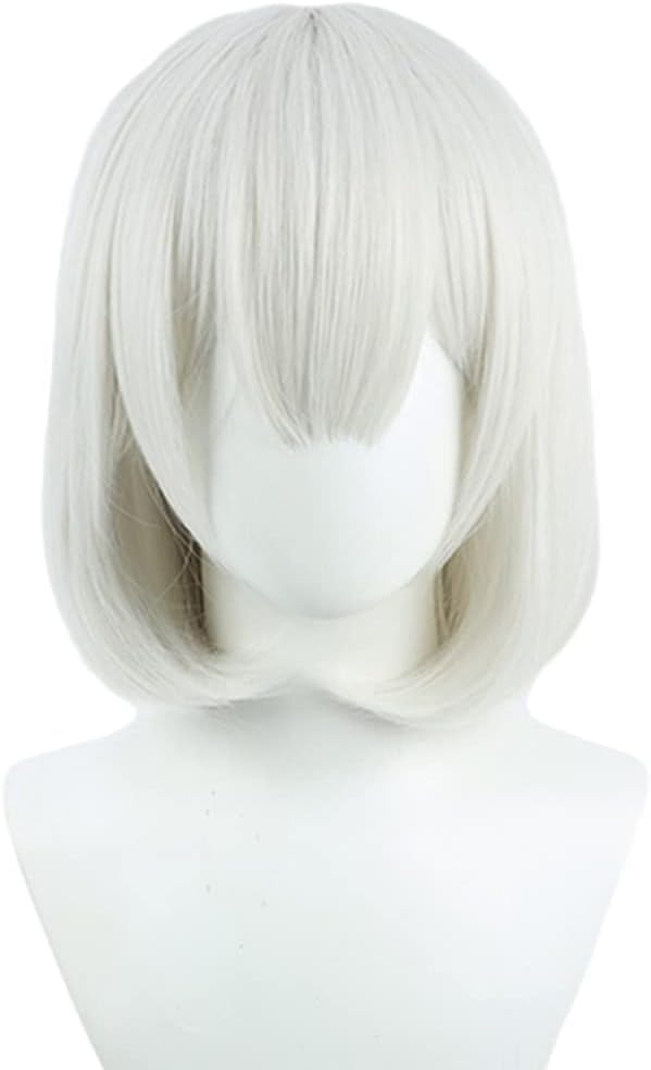 なるボブ　ウィッグ Amazon.co.jp: コスプレ ウィッグ 氷室セナ ボブ 白髪 ブルー