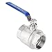 Ball Valve Female Thread 2 304 Stainless Steel Two-piece Full Port Female Thread Ball Valve 2 Dn50 1000 Wog