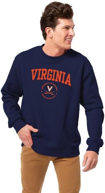 Barnesmith Crewneck Sweatshirt for College, Heritage Logo, Adult Unisex - Image 2