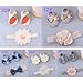 NLAIOUSL Lace Bows Headband & Floor Socks for Infant Newborn Flower Bow Headdress Floor Elastic Fashion Infant Wide Headbands Flo